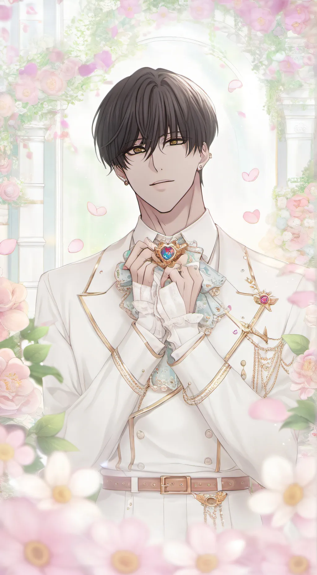 ai character: Xio  background