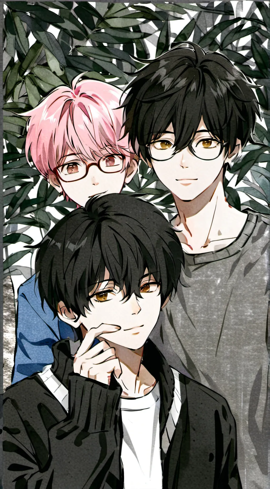 ai character: Luke, Michael, Dex background
