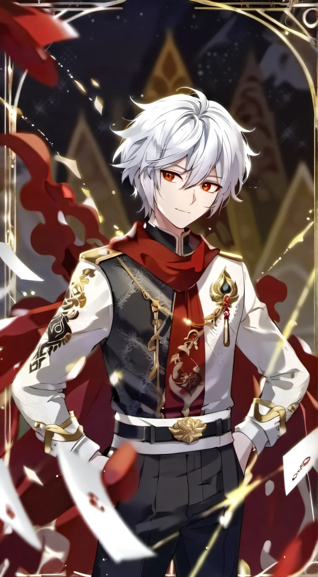 ai character: lepi Akutan background