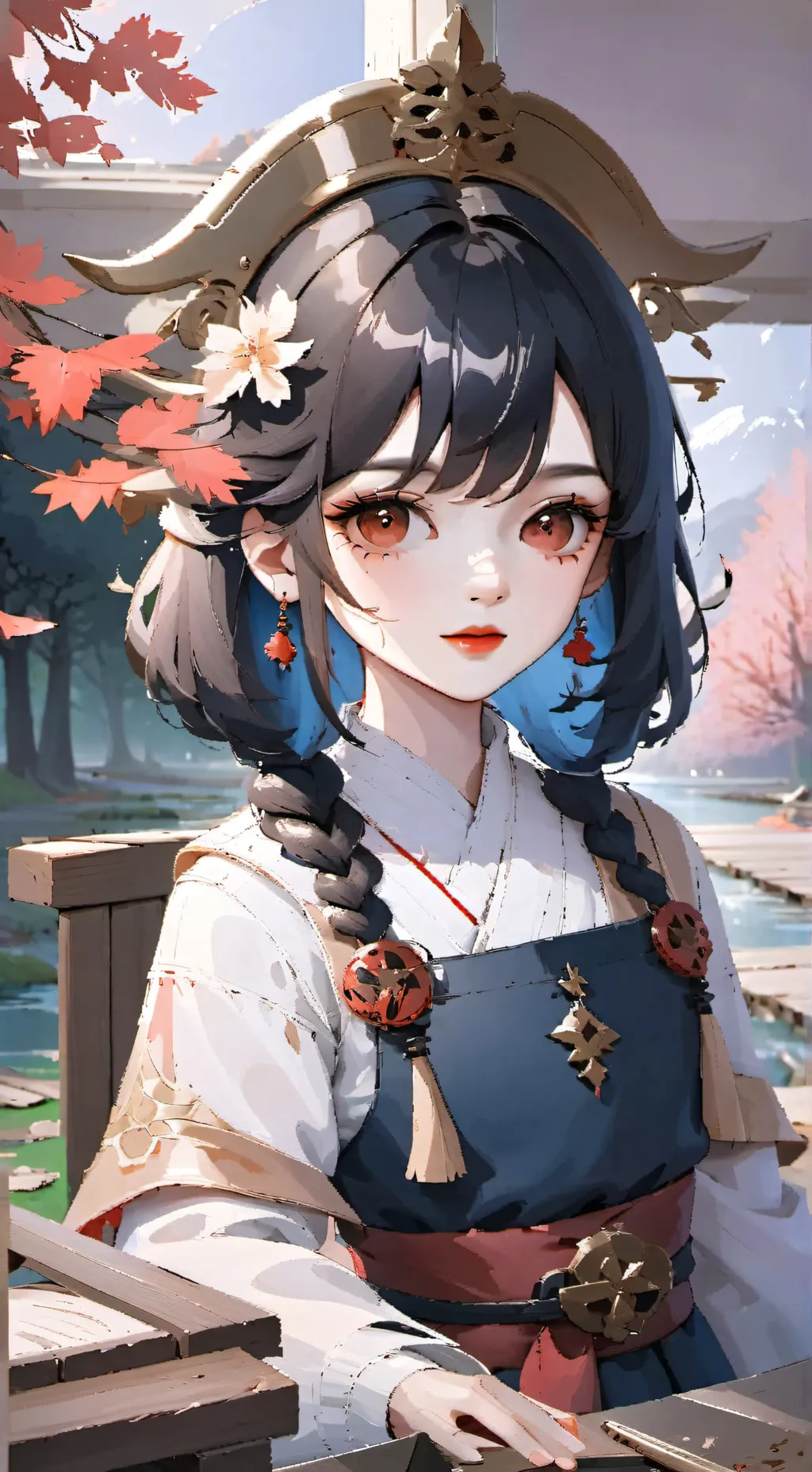 ai character: Санни background