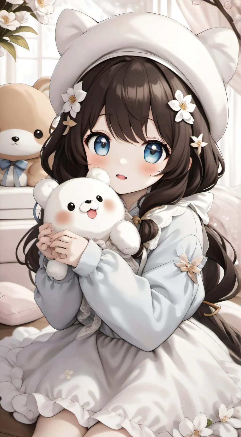 ai character: Emily 👻 background