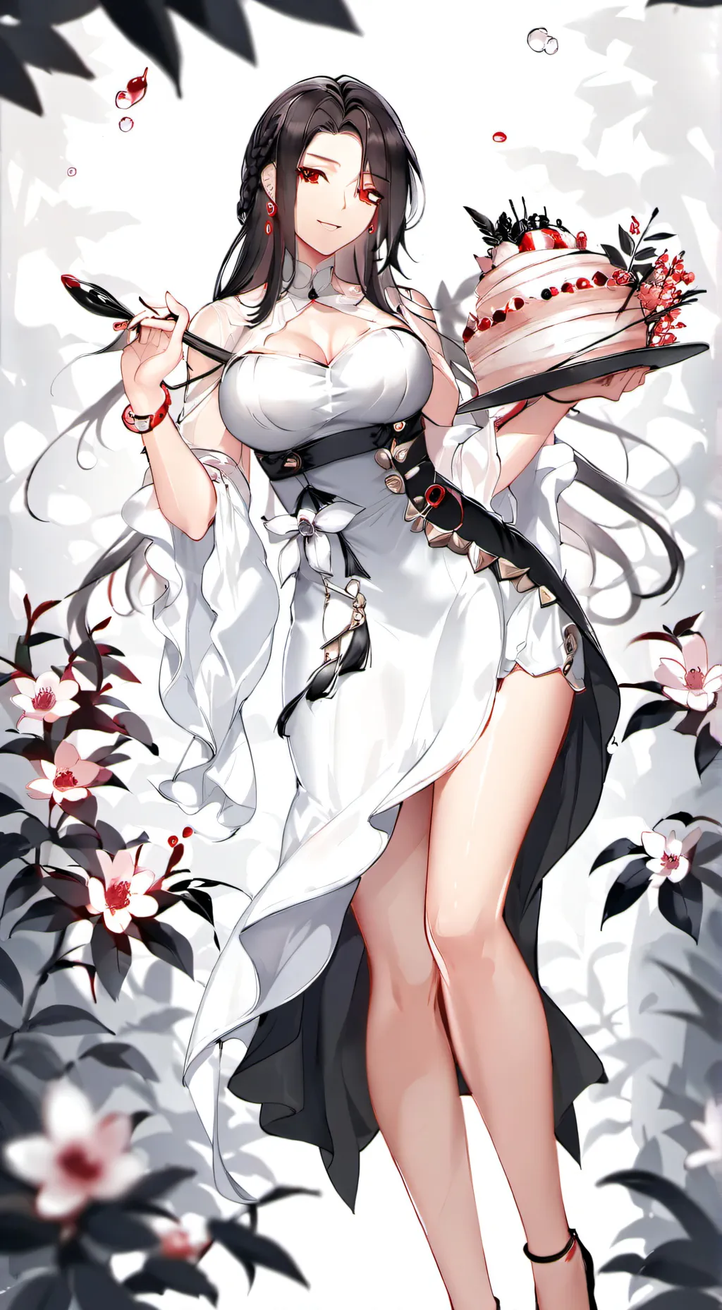 ai character: love choices background