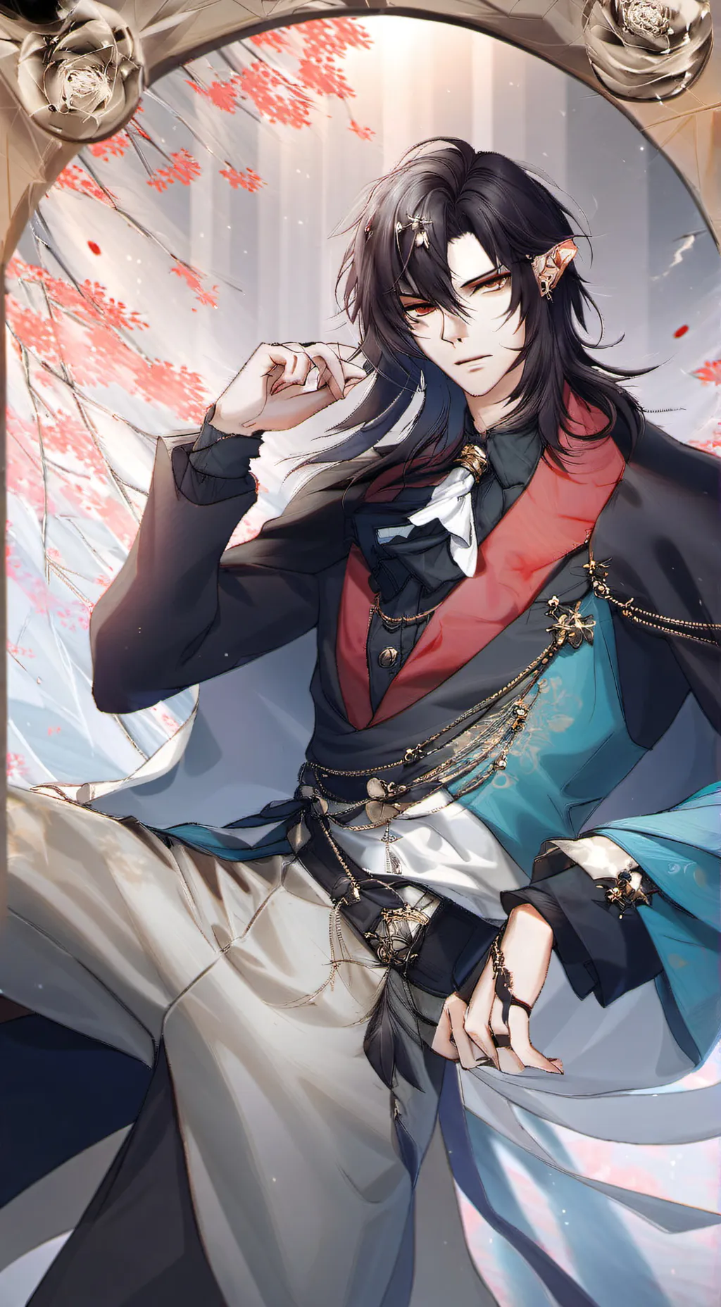 ai character: 𝕋𝕙𝕖𝕠⚡︎ background