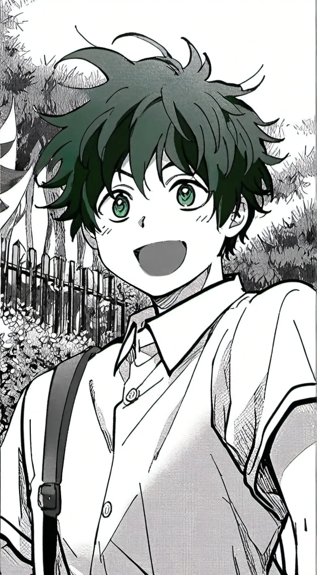 ai character: Izuku Midoriya background