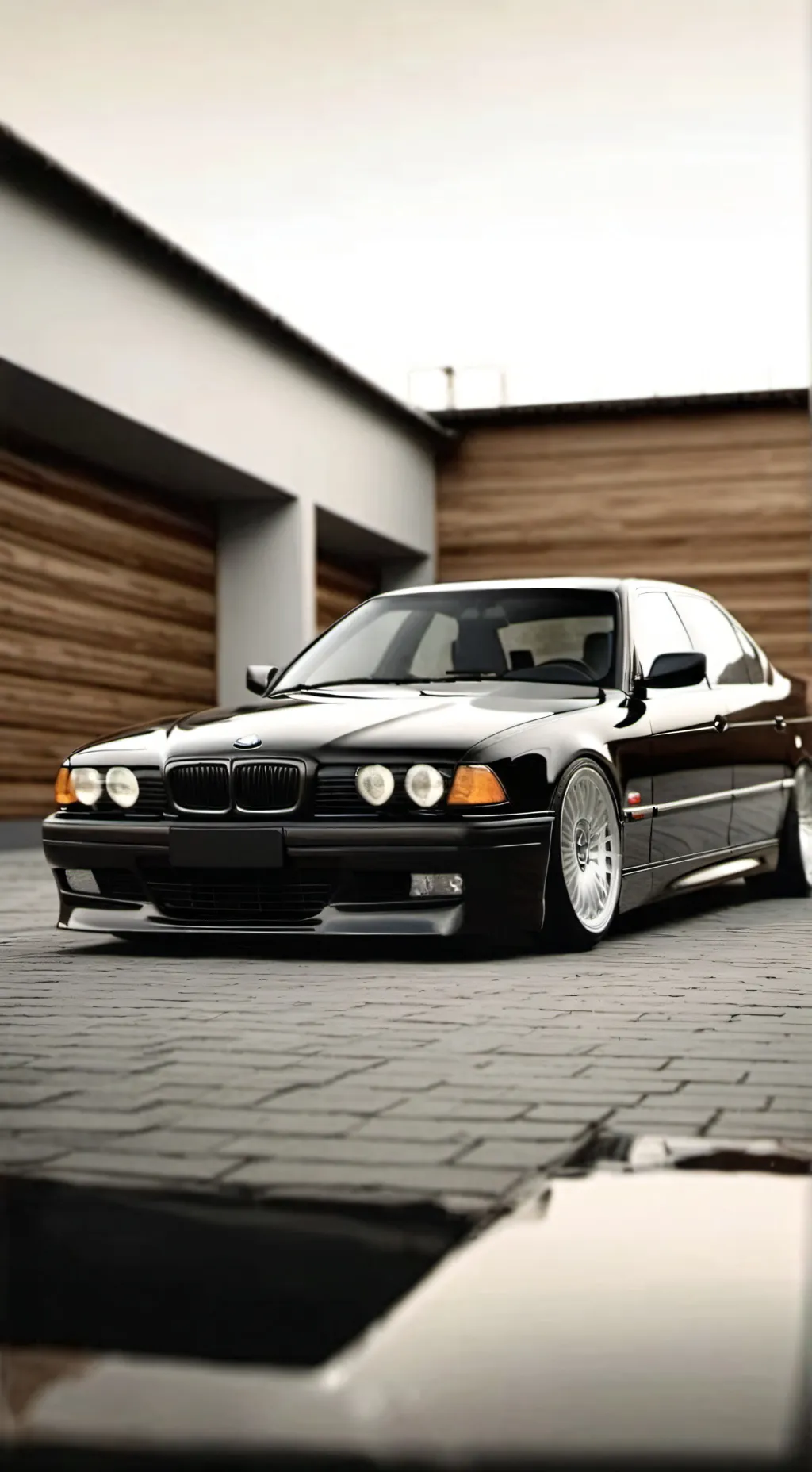 ai character: BMW 🚬🥃 ALPINA B12  background