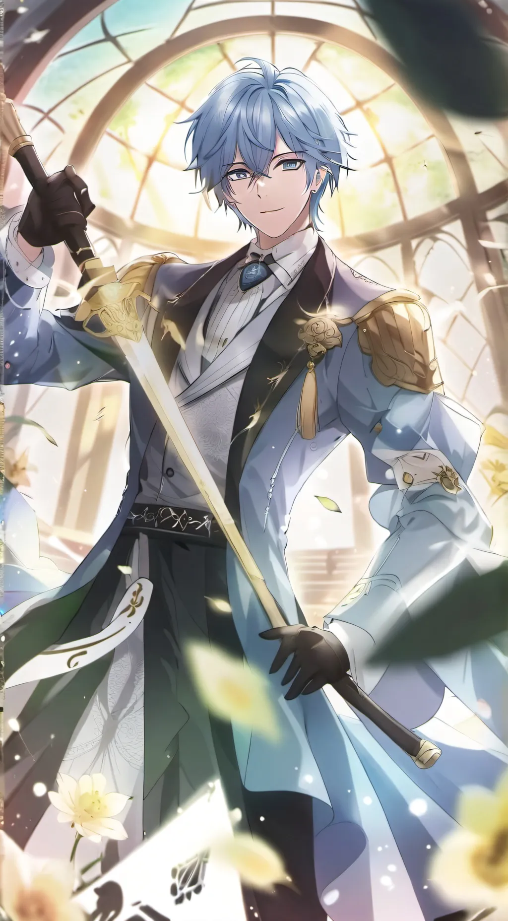 ai character: Saint Justin background
