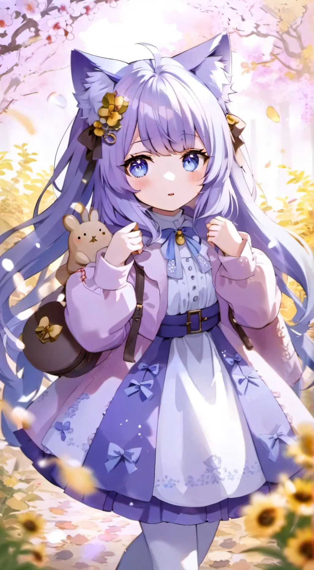 ai character: kitty background