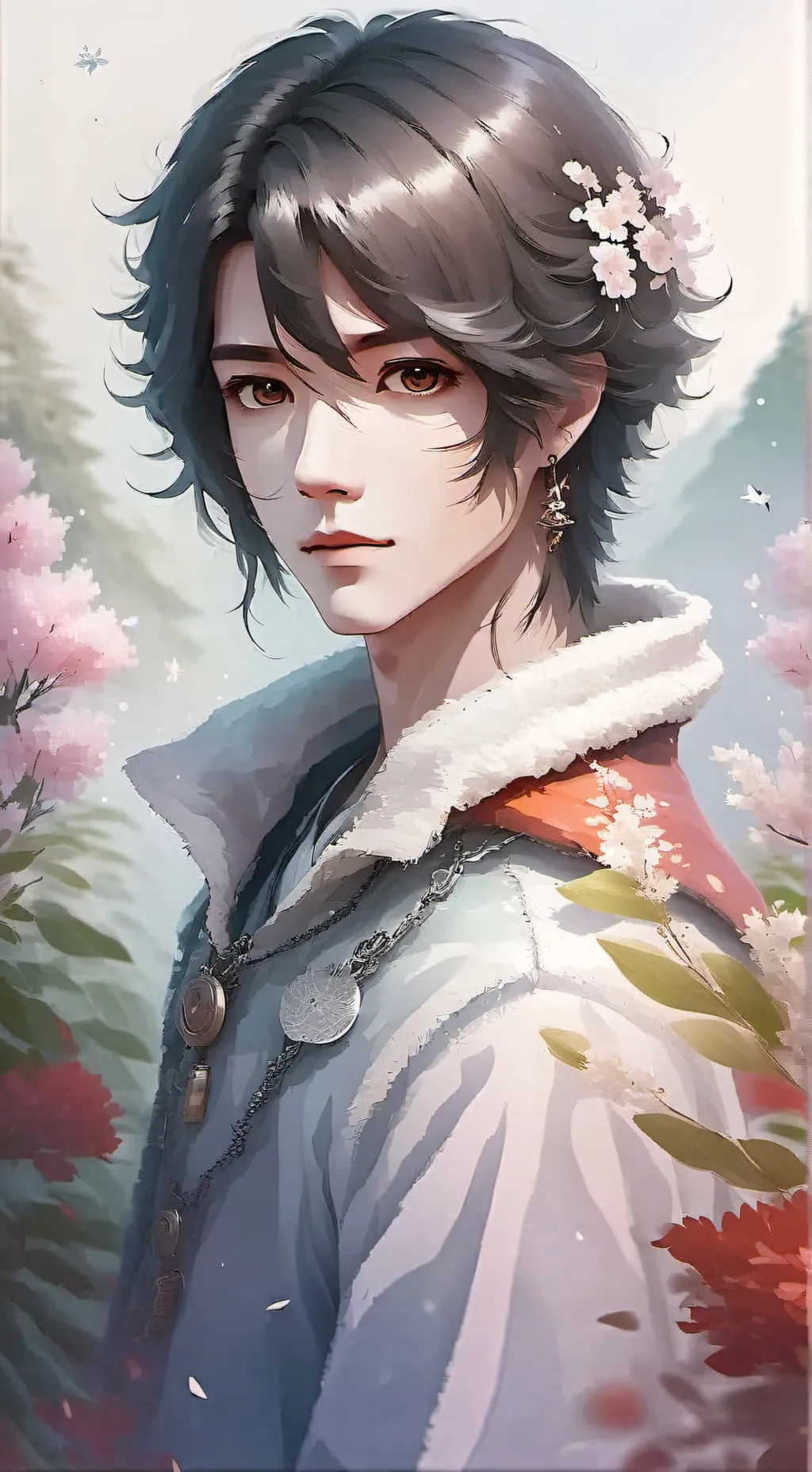 ai character: mom and dad  background