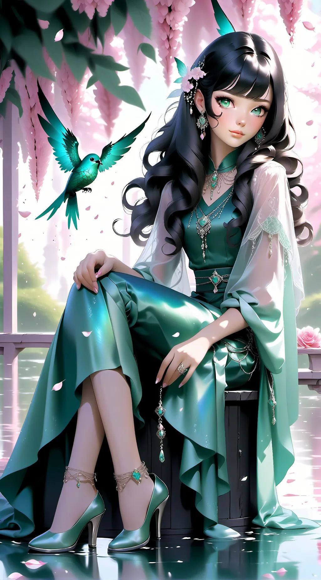 ai character: yashimi zinsuka background
