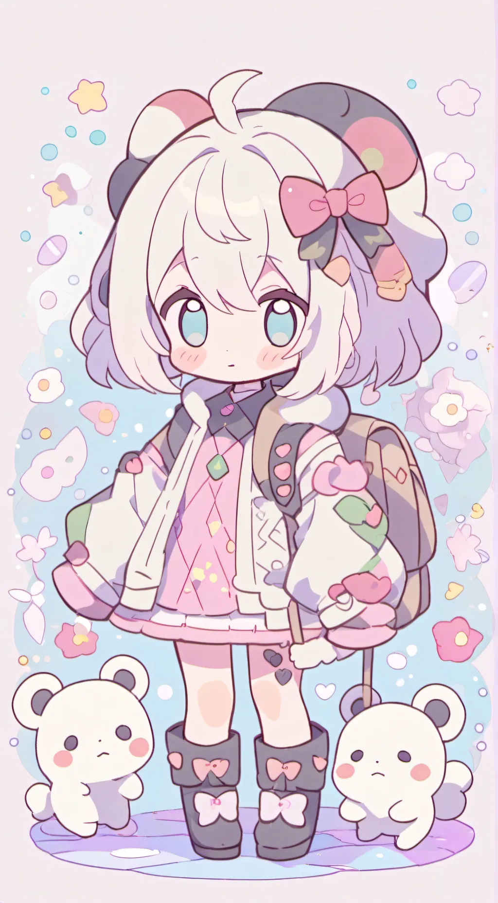 ai character: Fernanda  background