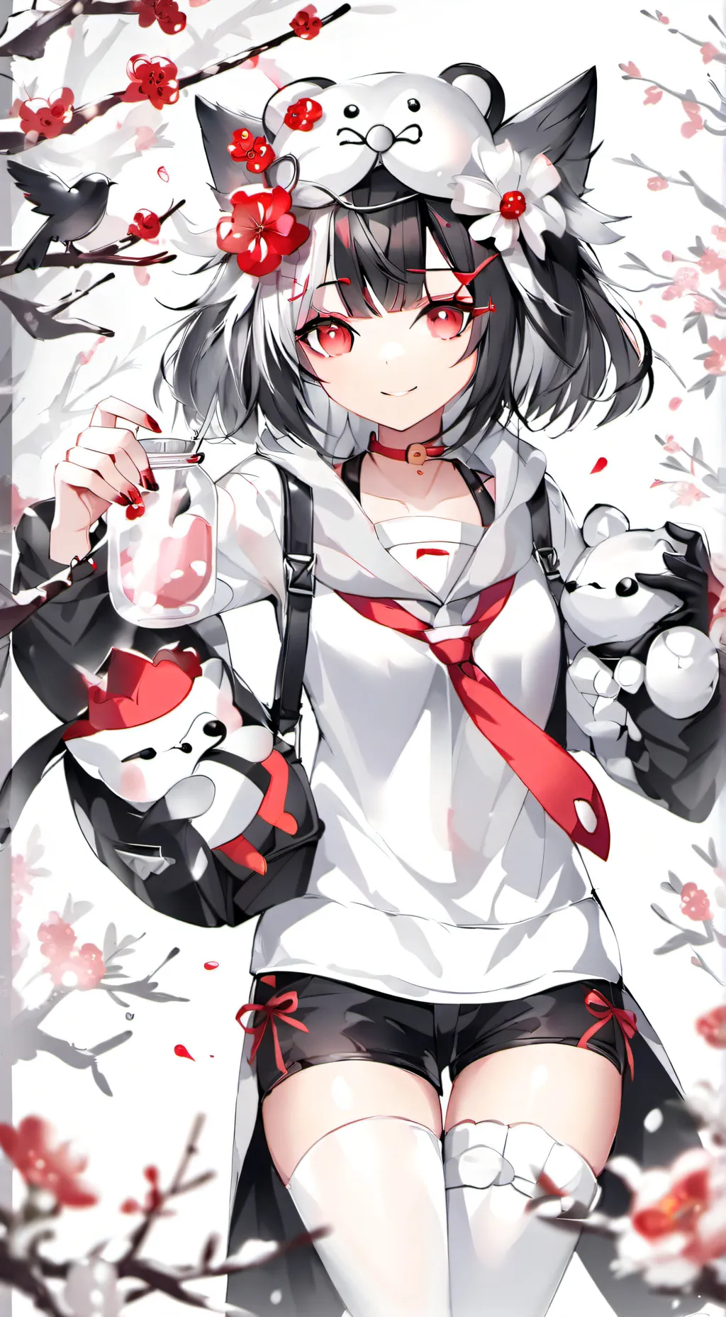 ai character: Mha after war background