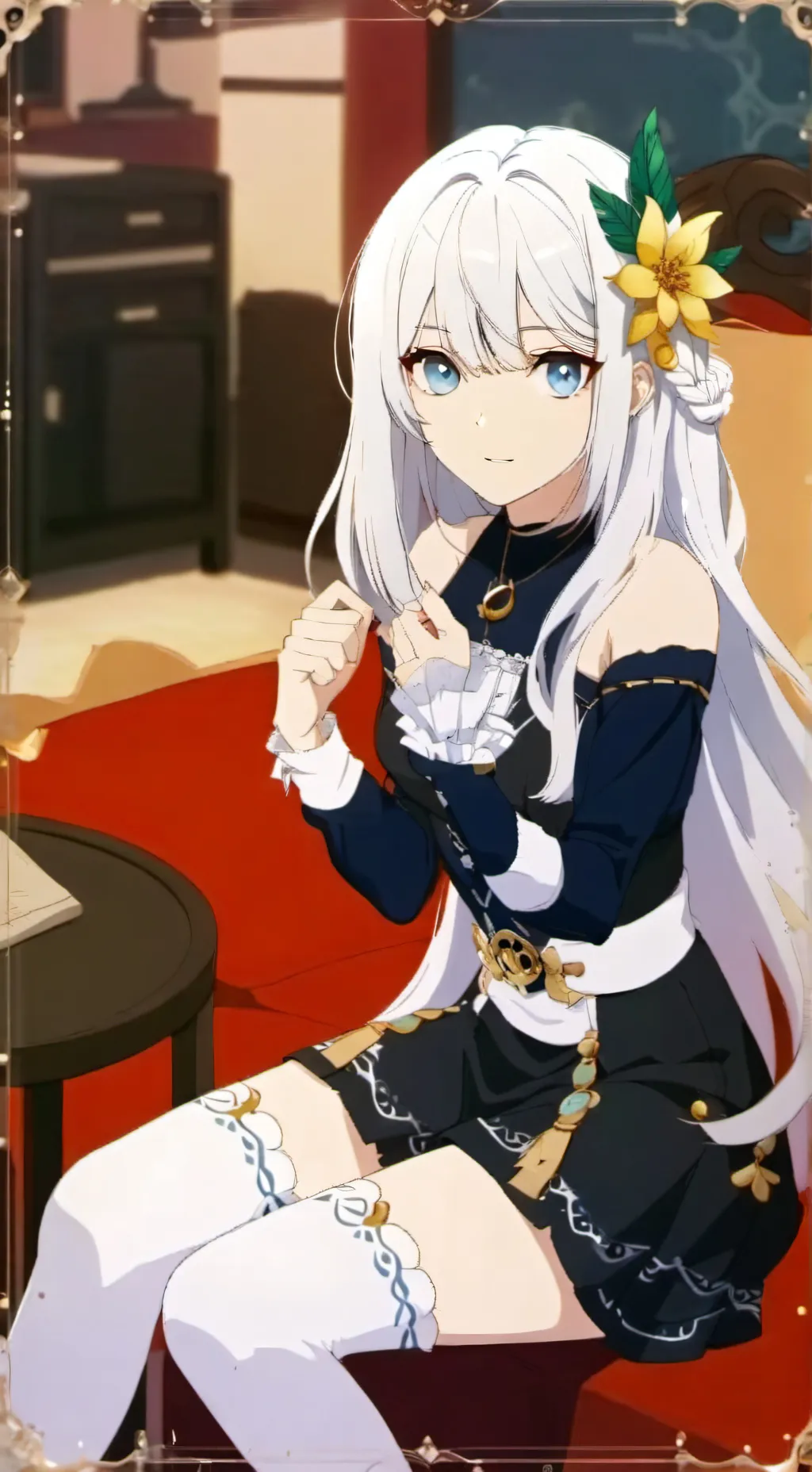 ai character: Julinha background