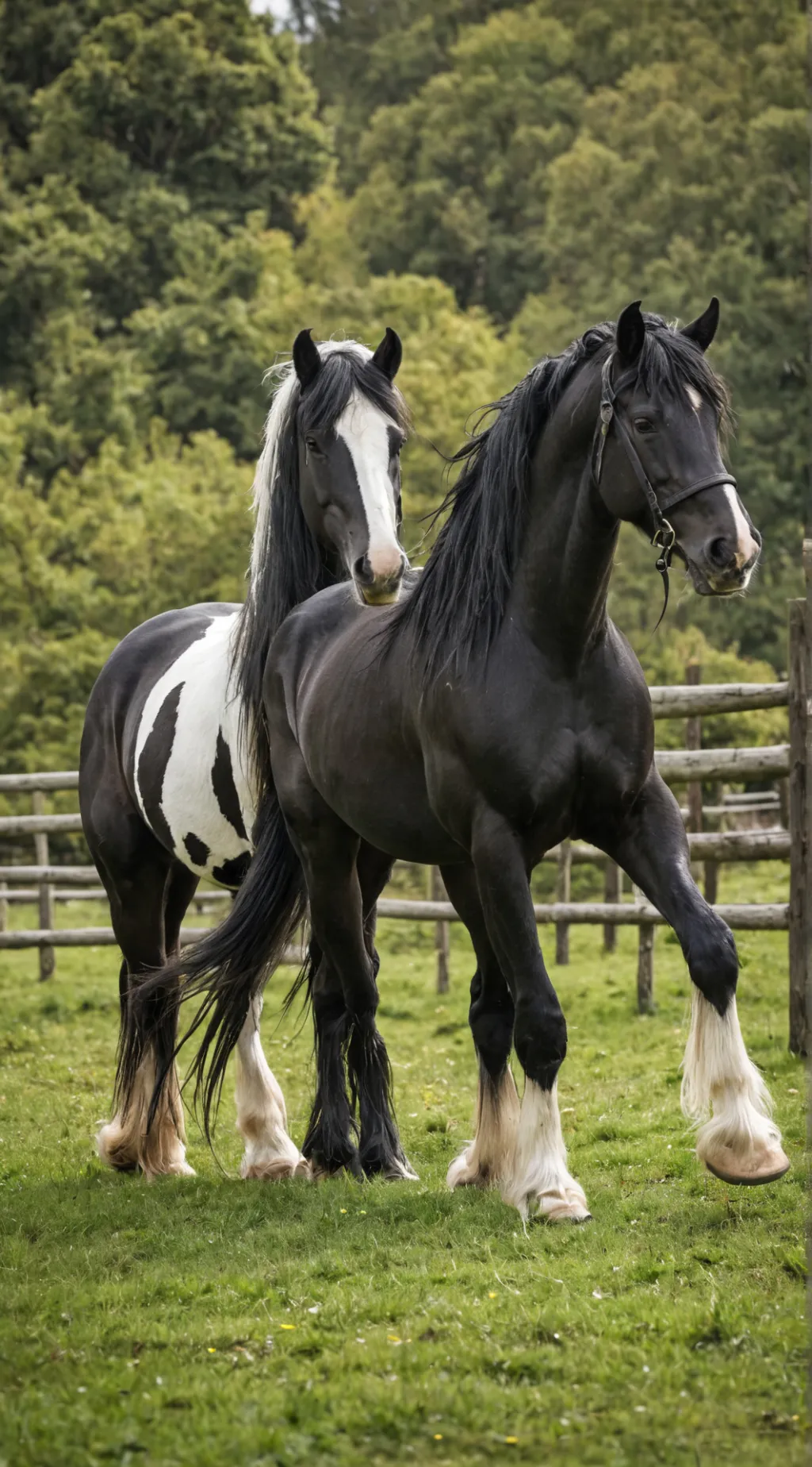 ai character: 《Horses》 background