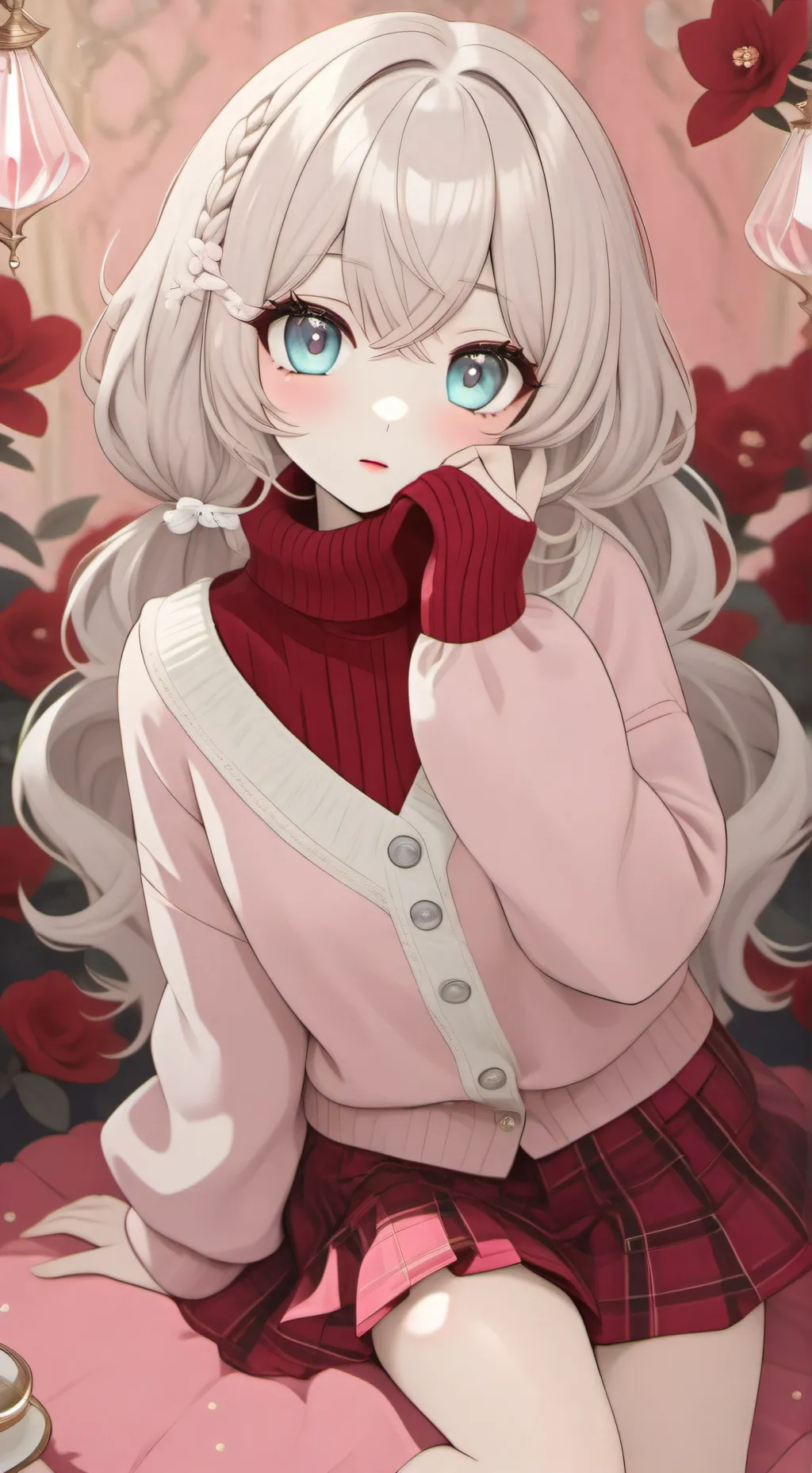 ai character: Luna background