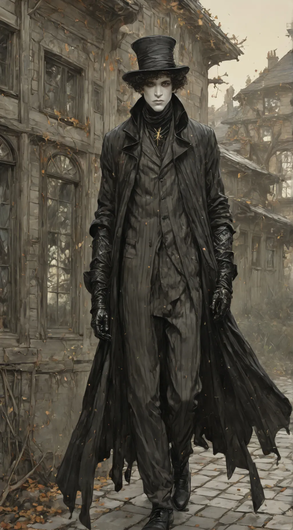 ai character: Vincent background