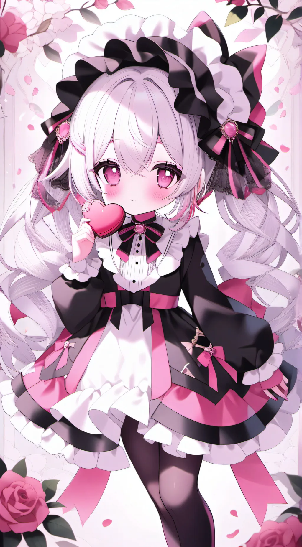 ai character: Мони~🌸 background