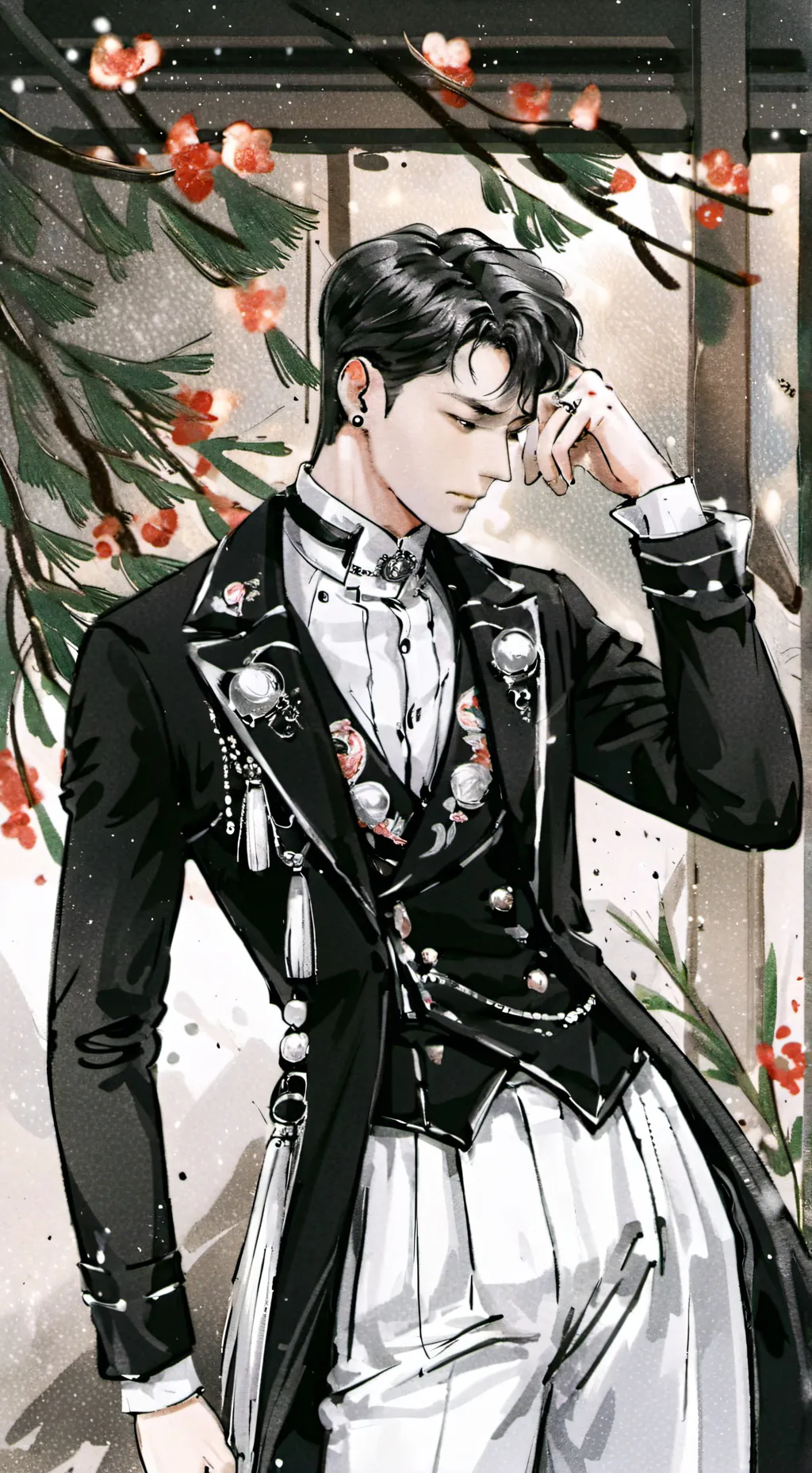 ai character: Chanieee background