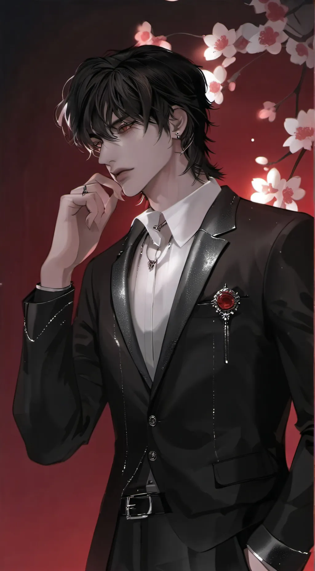 ai character: maxo background