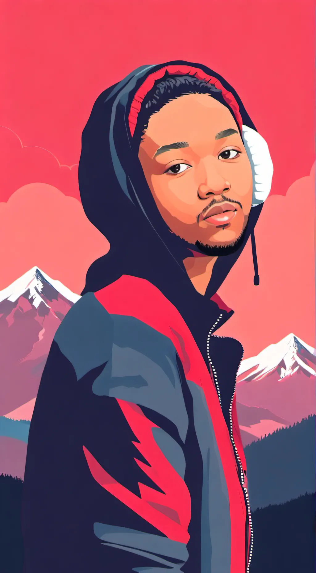 ai character: Zach  background