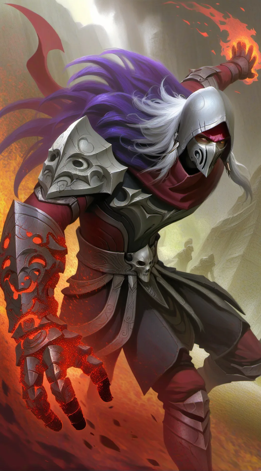 ai character: ZED background