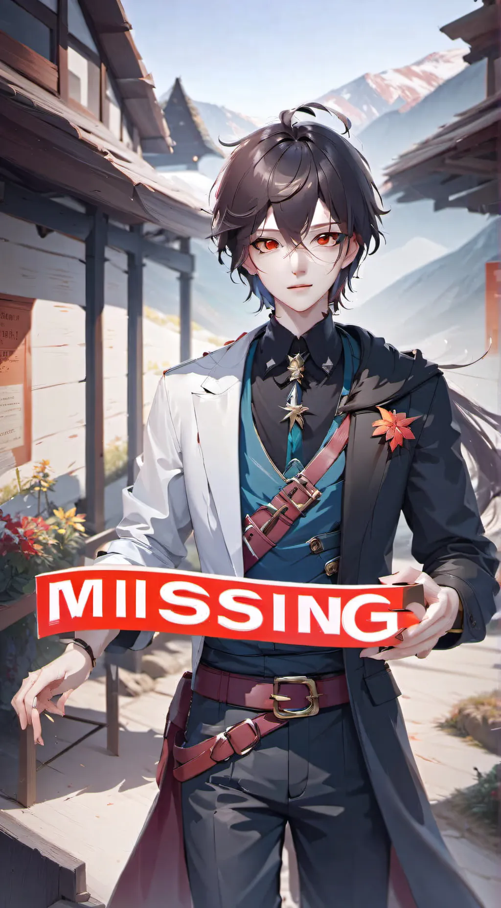 ai character: PAP! background