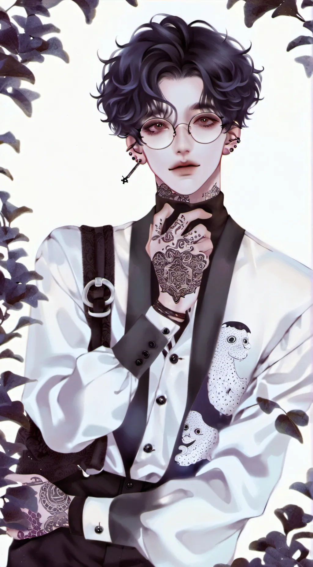 ai character: Xavier  background