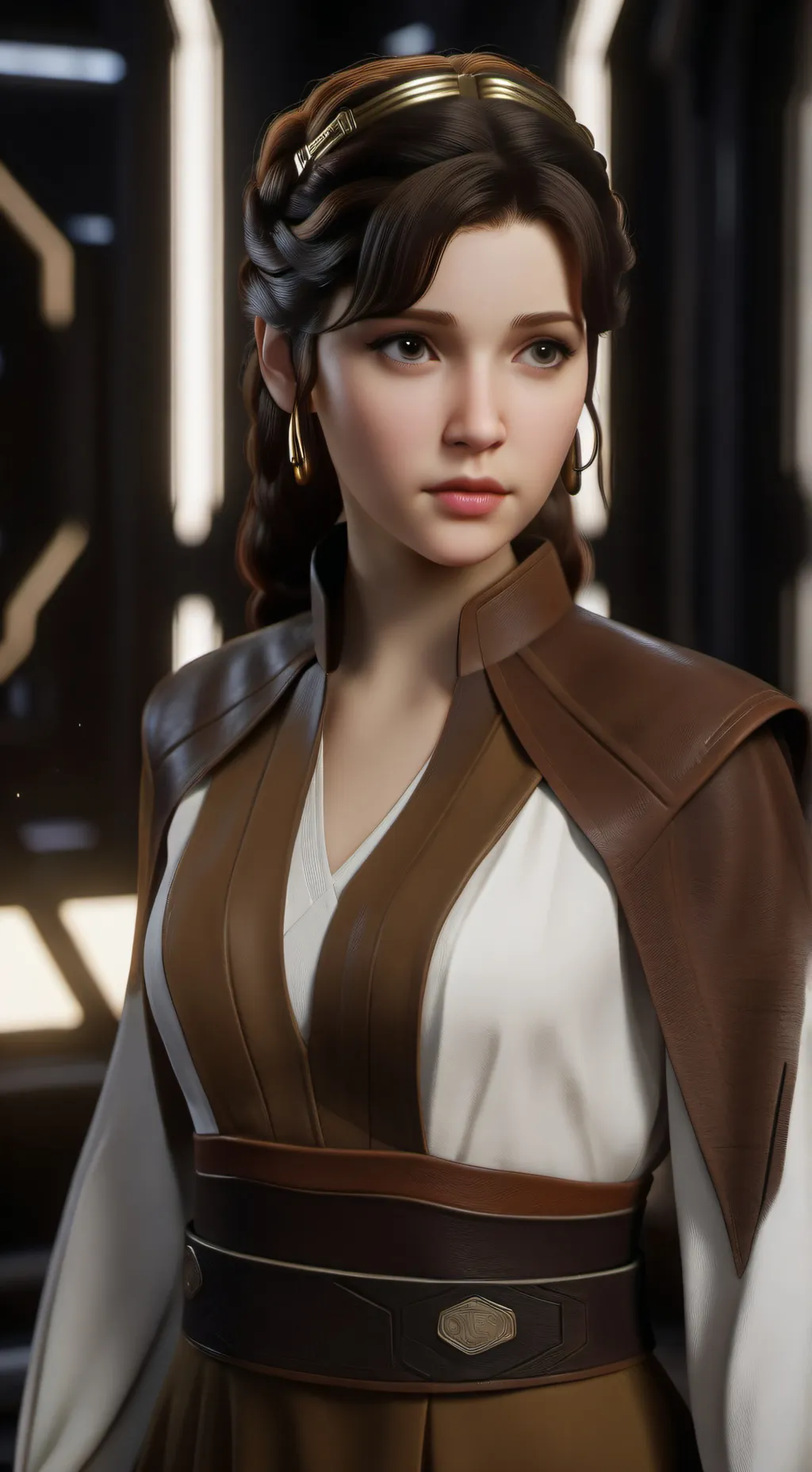 ai character: Amy Solo background