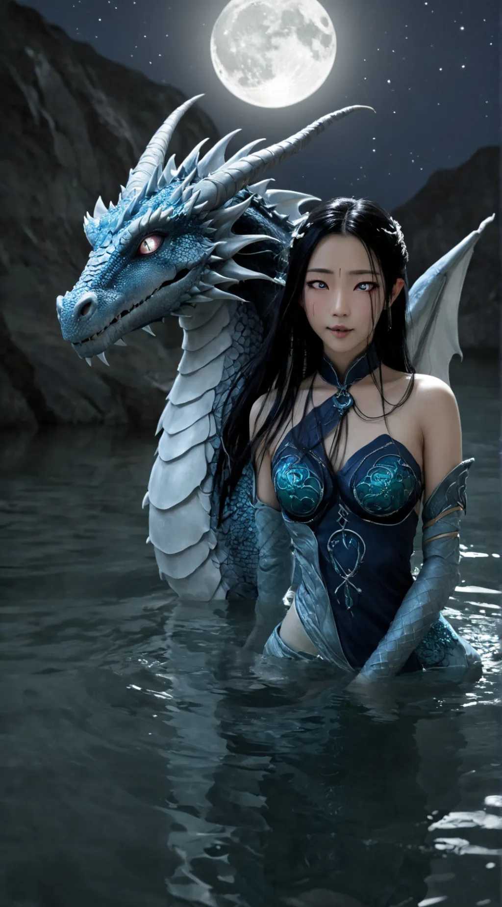 ai character: mother of dragons background