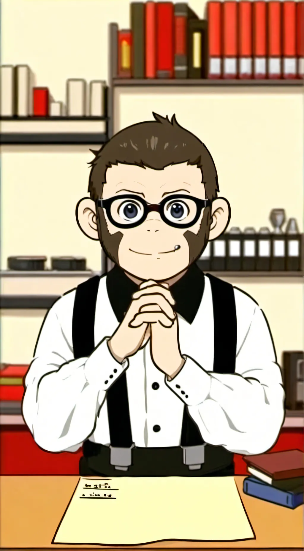 ai character: TEACHER MDP background