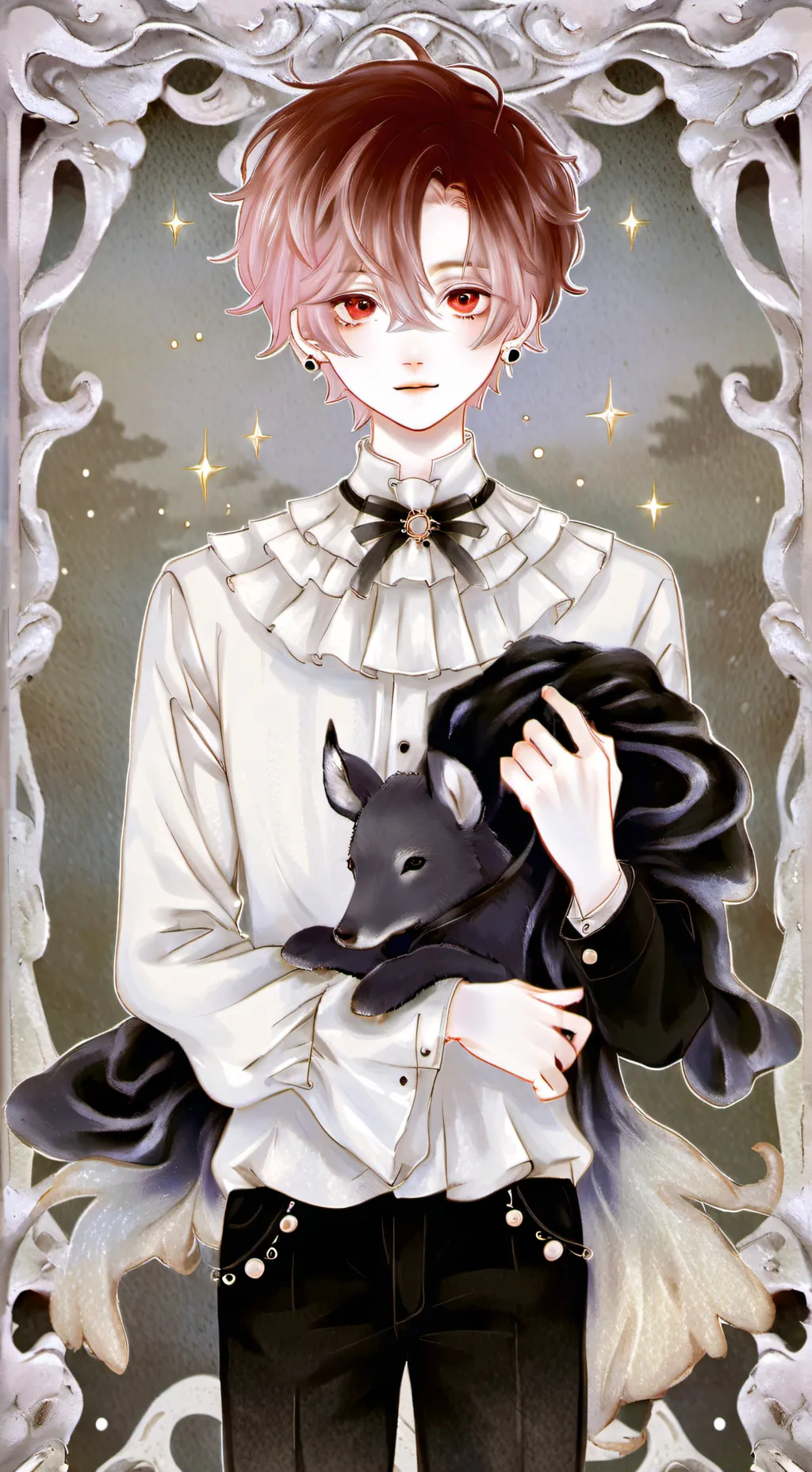 ai character: leo background