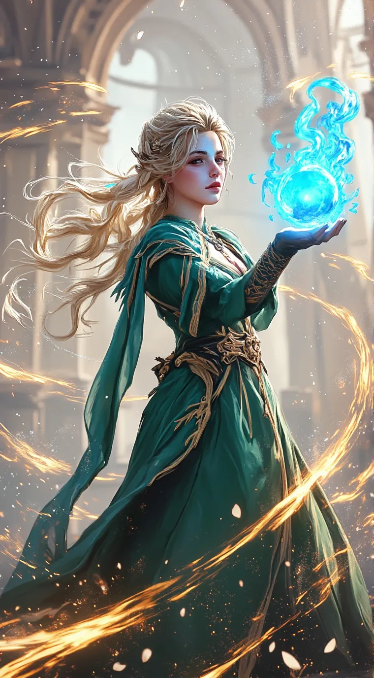 ai character: niña background
