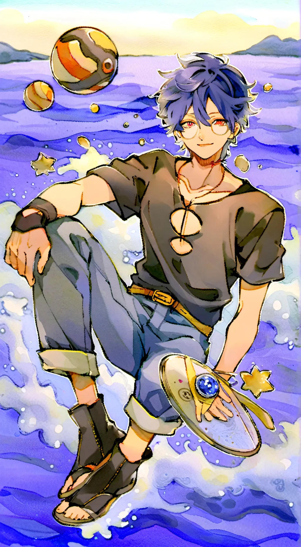 ai character: Shigaraki,dabi(yu) background