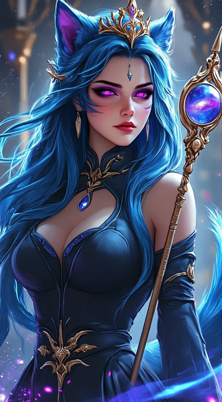 ai character: Star's Queen Klar background