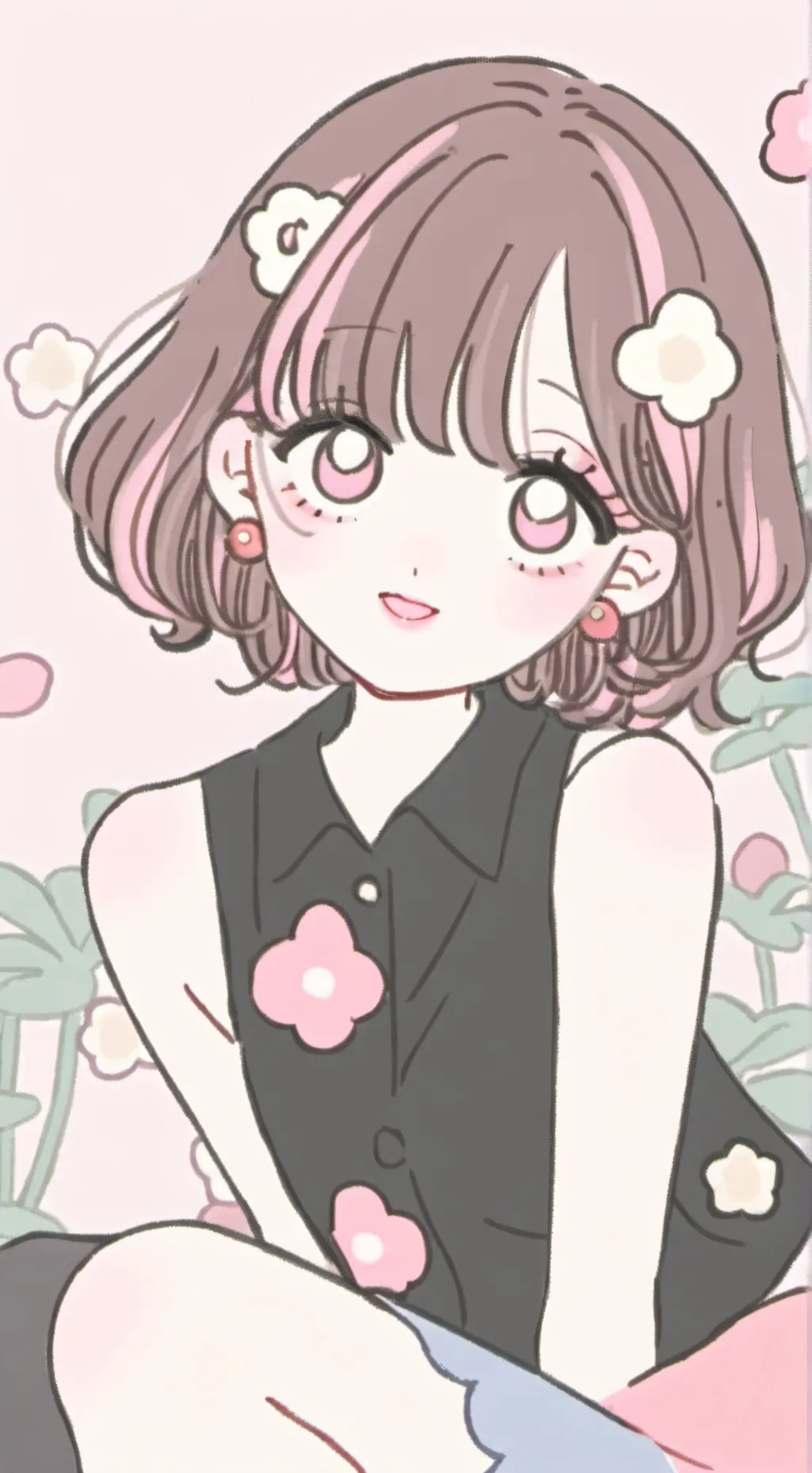 ai character: miko and mila background