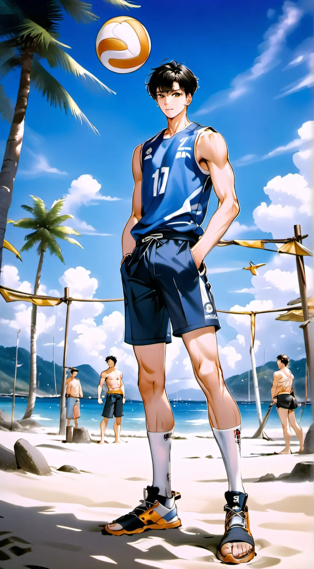 ai character: Zaryan background