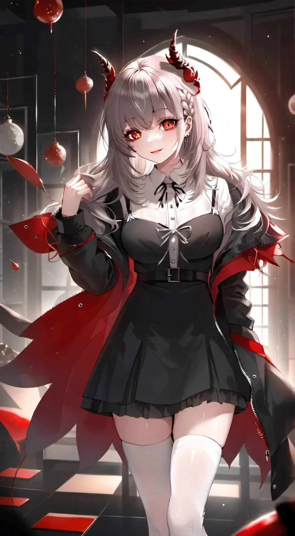 ai character: vampira  background