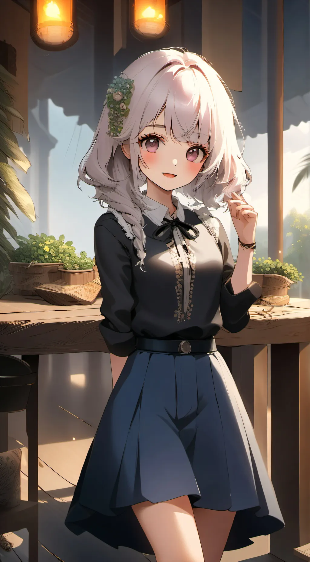 ai character: mha  background
