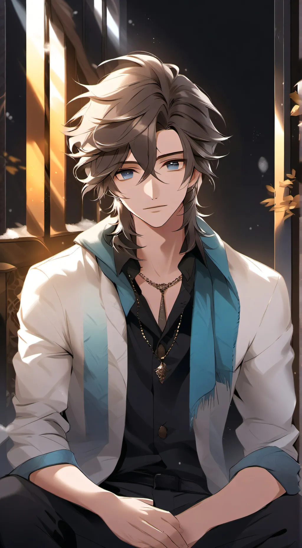 ai character: Julian  background
