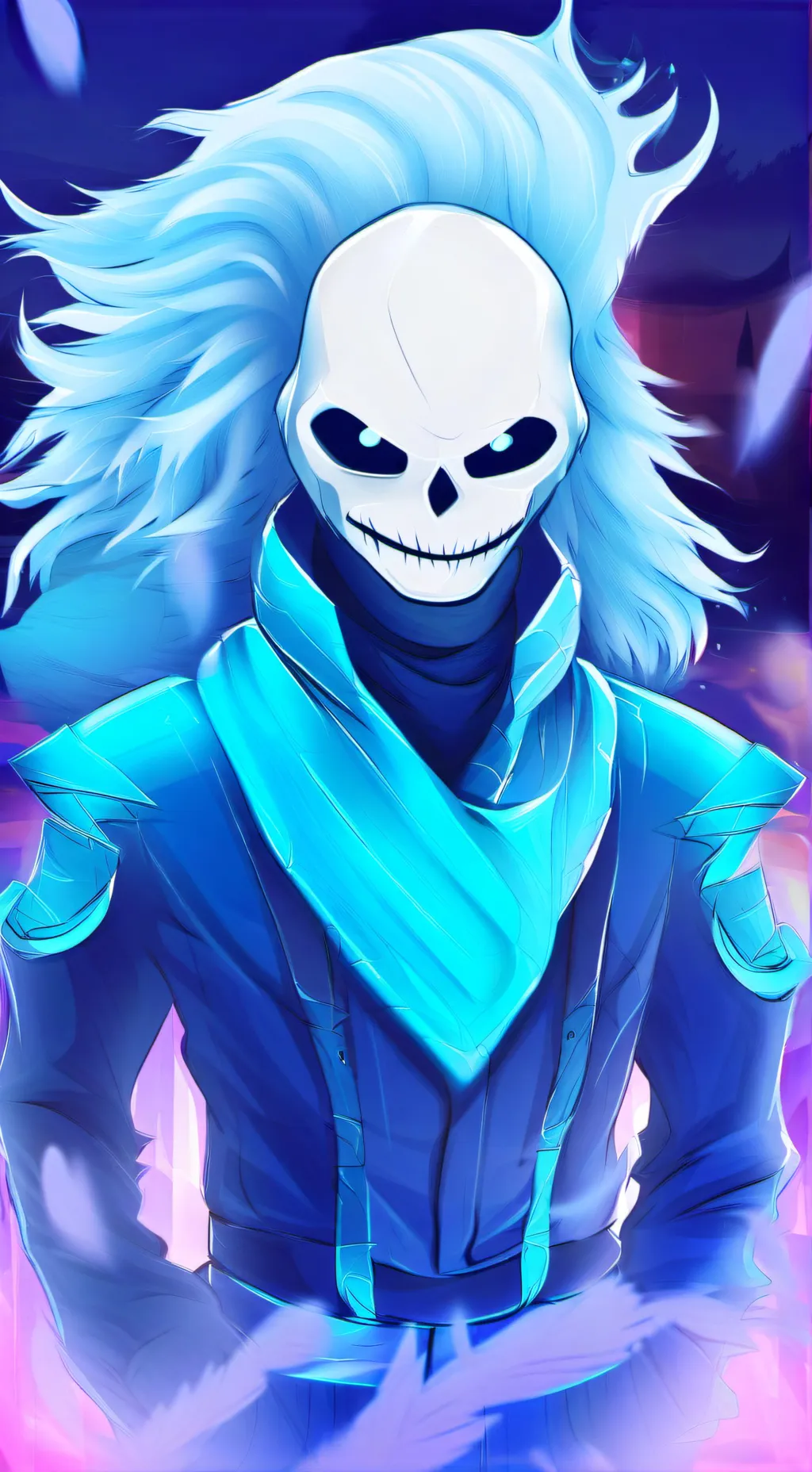 ai character: MHA UnderTale! background