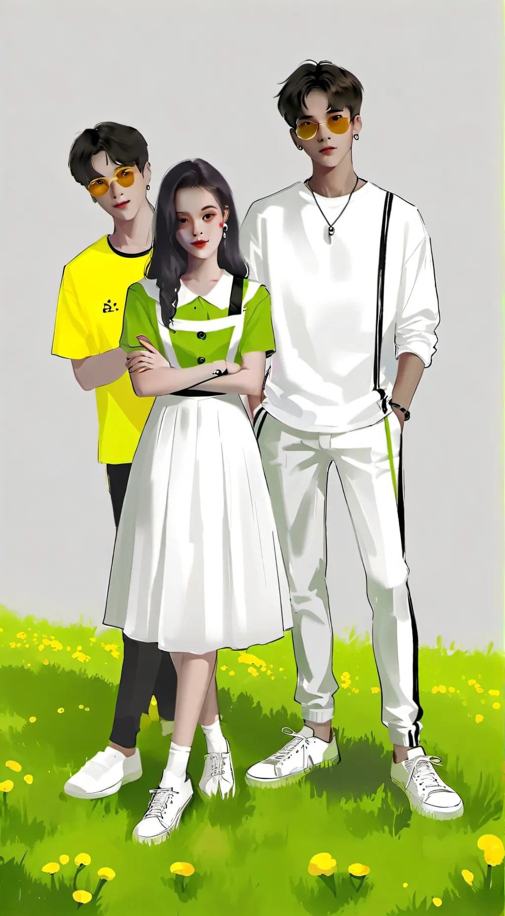 ai character: Siblings  background