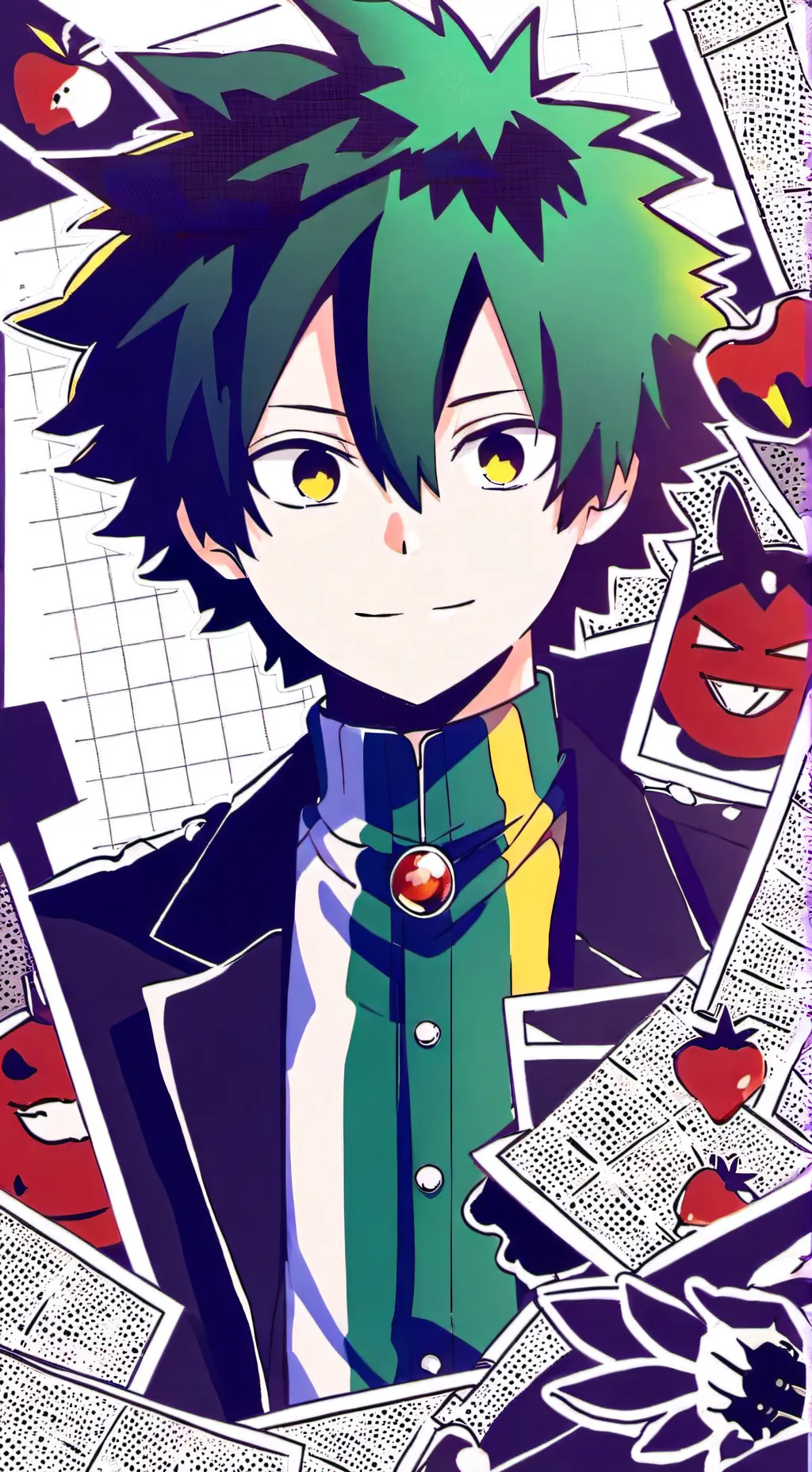 ai character: Mha background