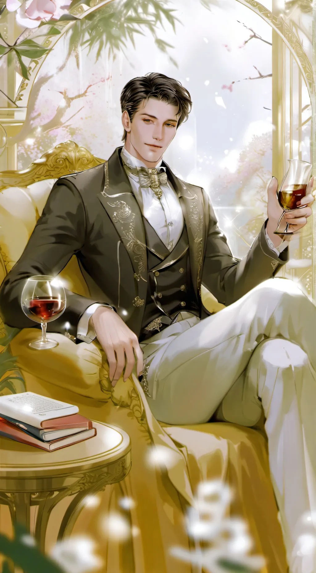 ai character: Dietrich Hoffman  background