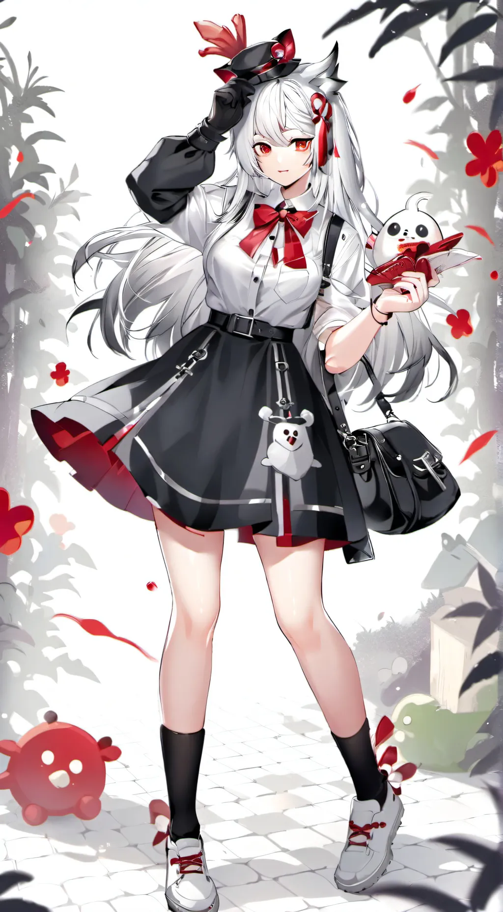 ai character: Luna background