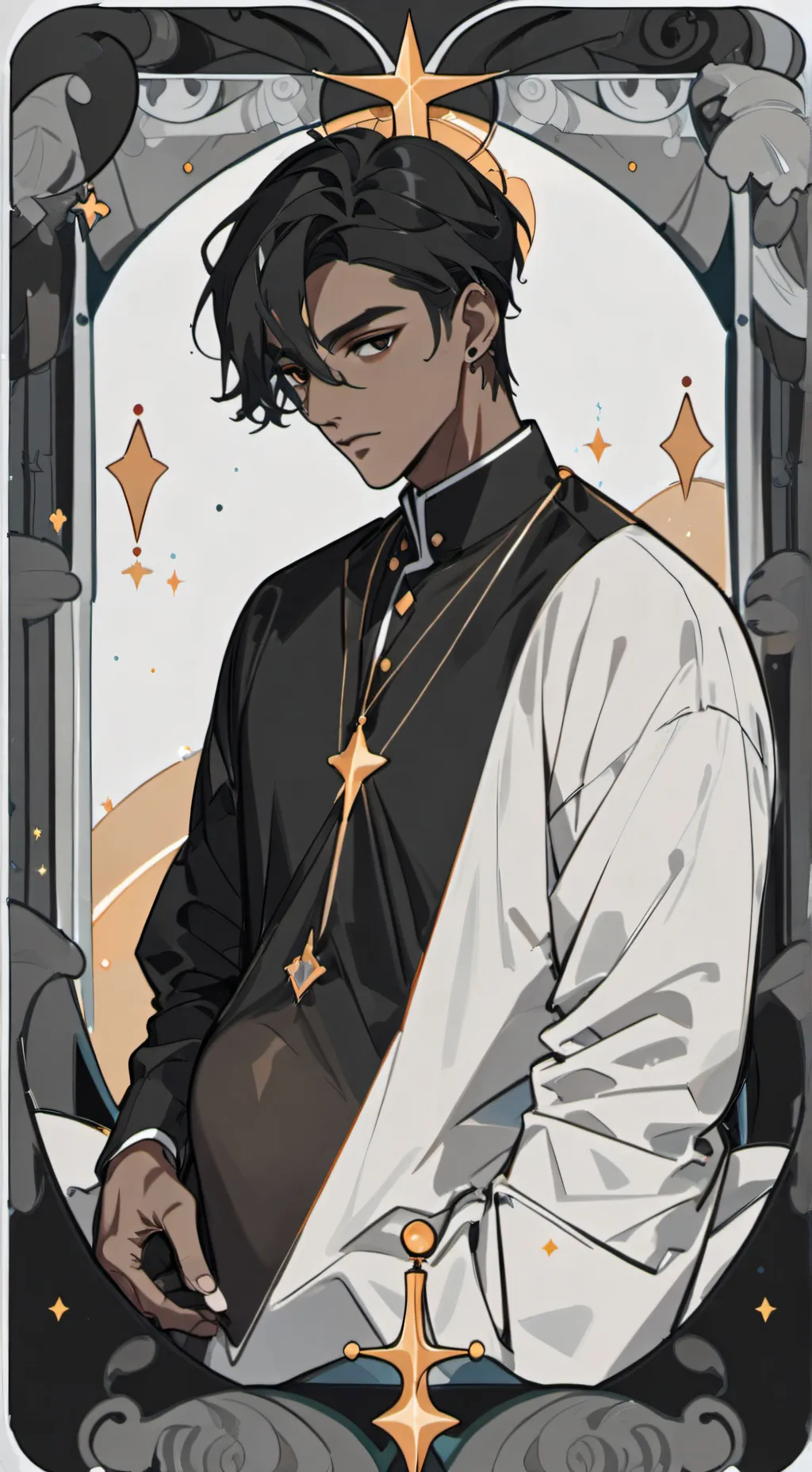ai character: Oliver background