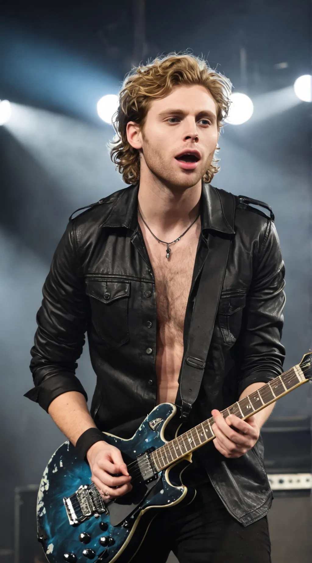 ai character: Luke Hemmings background