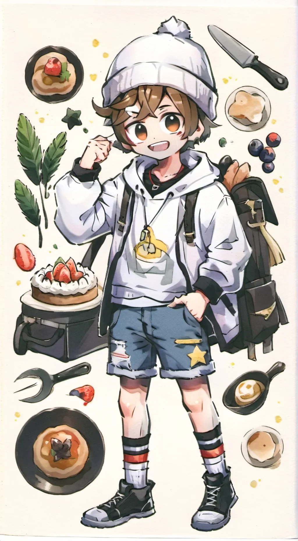ai character: Cosmo background