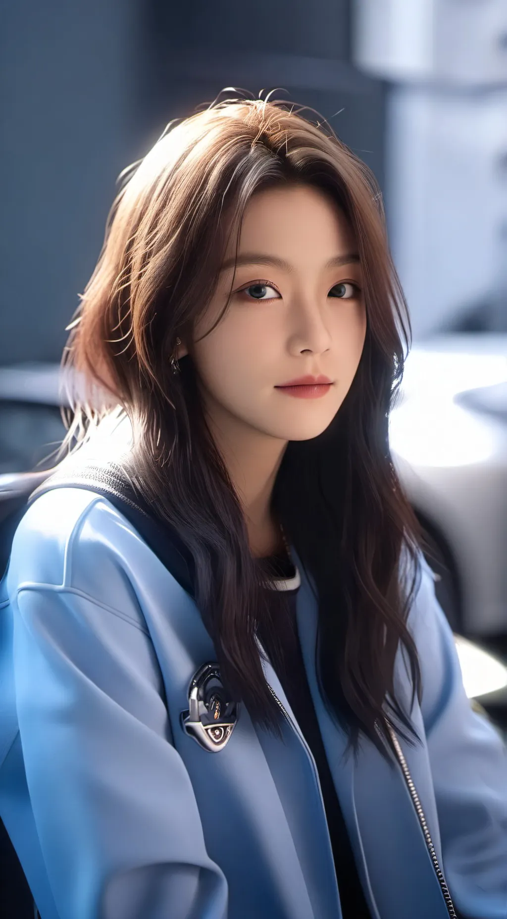 ai character: Hwang Yeji background
