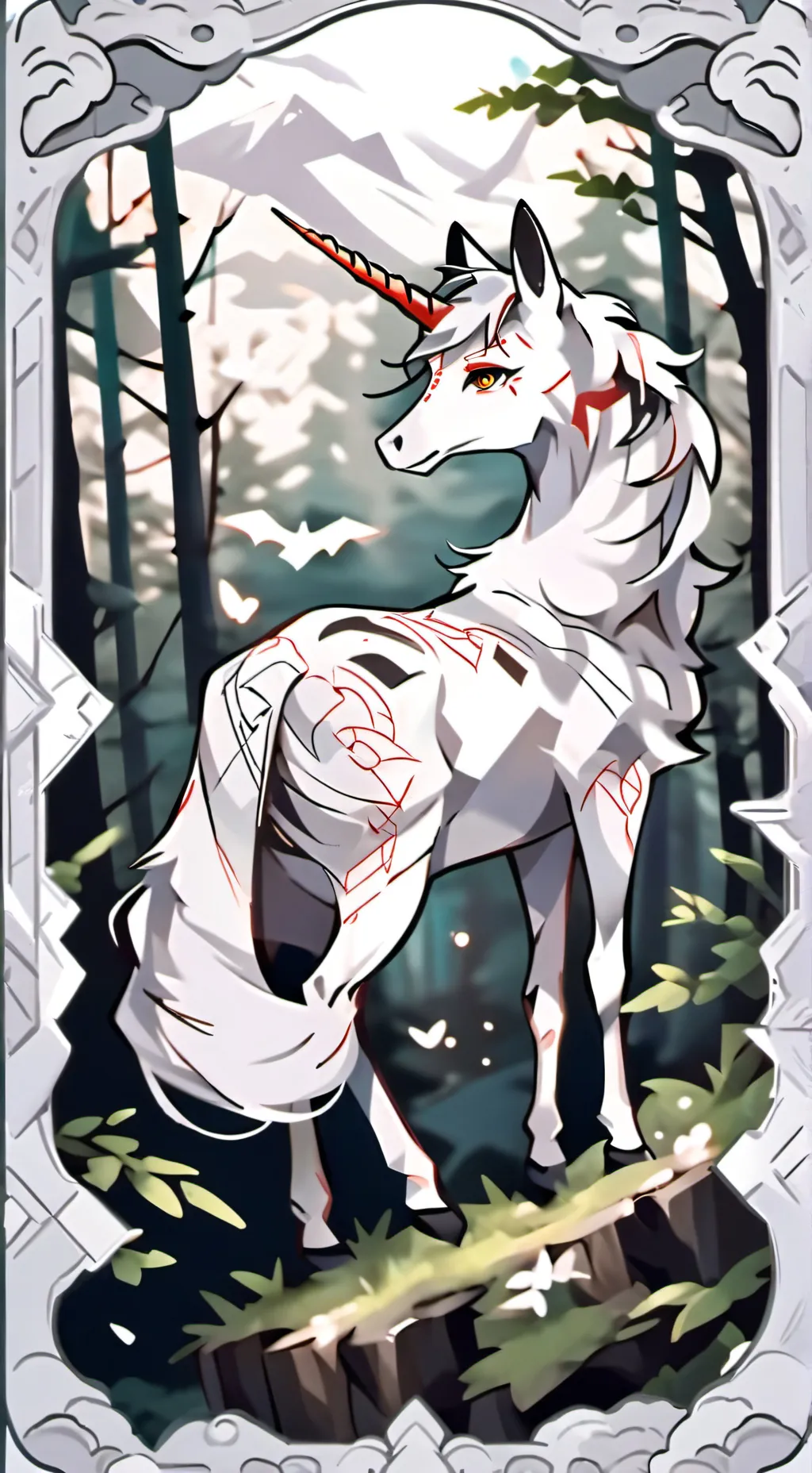 ai character: voldy moldy😍 background