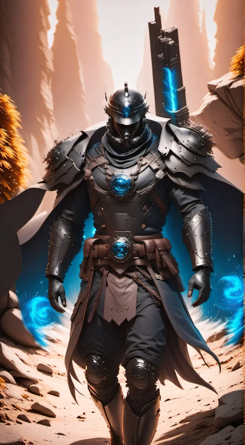 ai character: legened slayer background