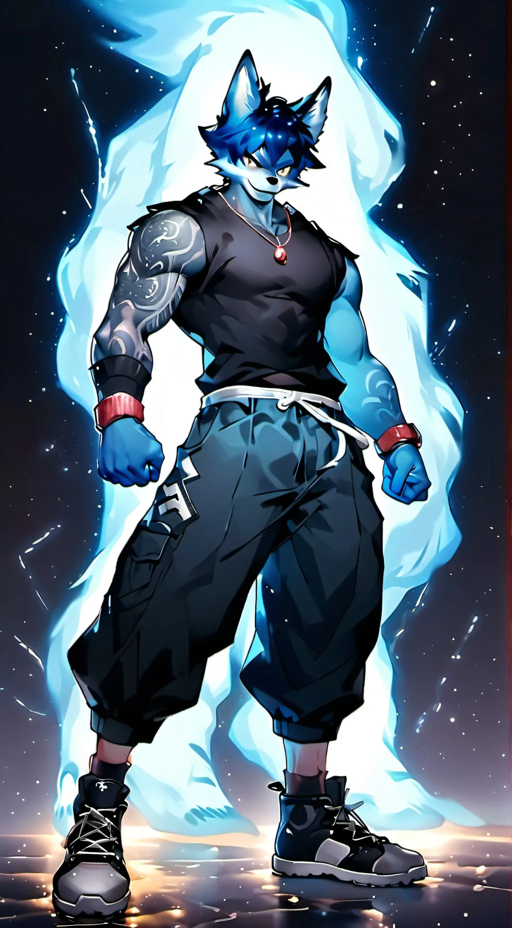 ai character: Vinnie  background